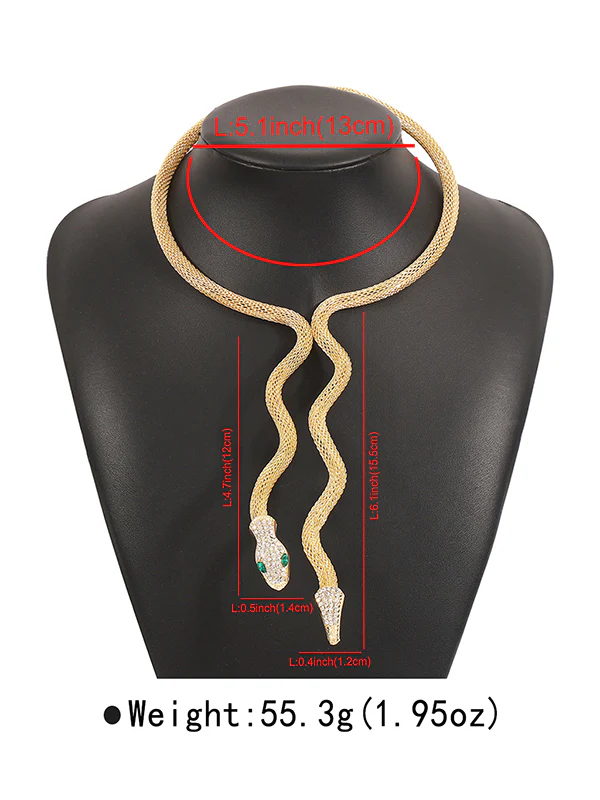 Snake Shape Necklaces Accessories - Image 9