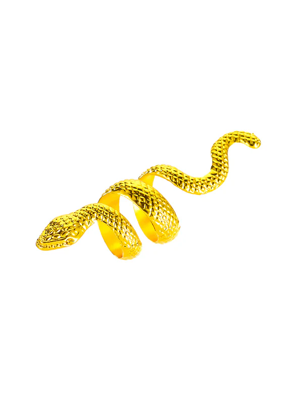 Snake Shape Solid Color Rings Accessories - Image 10