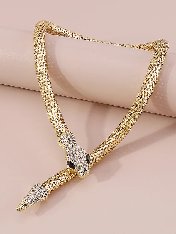 Snake Shape Stylish Selection Necklaces Accessories - Image 10