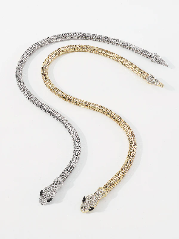 Snake Shape Stylish Selection Necklaces Accessories - Image 13
