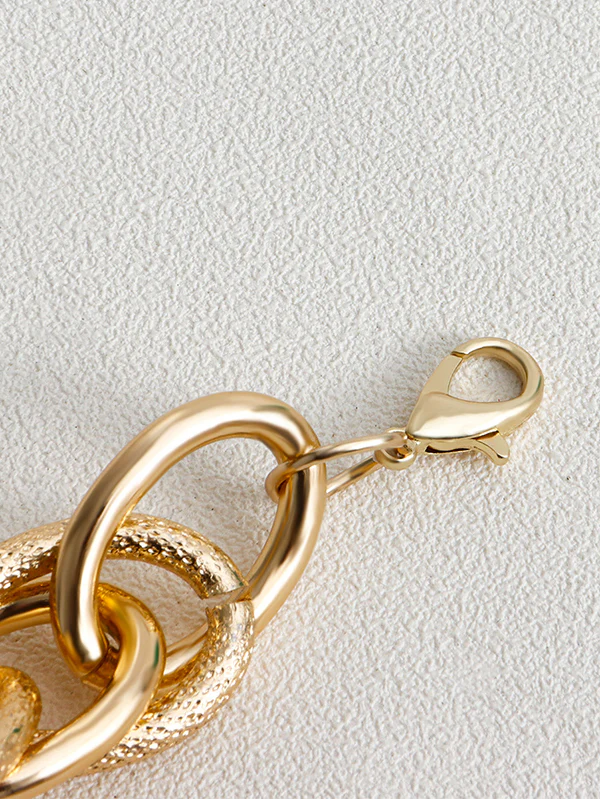 Solid Color Hollow Necklaces&Bracelet Accessories - Image 11