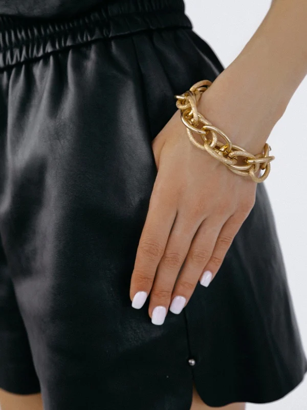 Solid Color Hollow Necklaces&Bracelet Accessories - Image 7