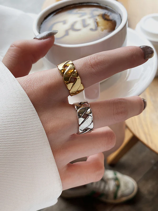 Solid Color Rings Accessories - Image 3