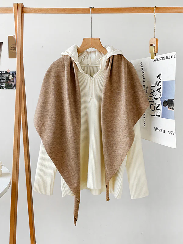 Solid Color Shawl - Image 6