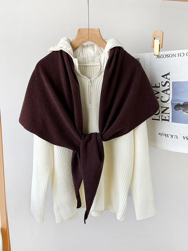 Solid Color Shawl - Image 8