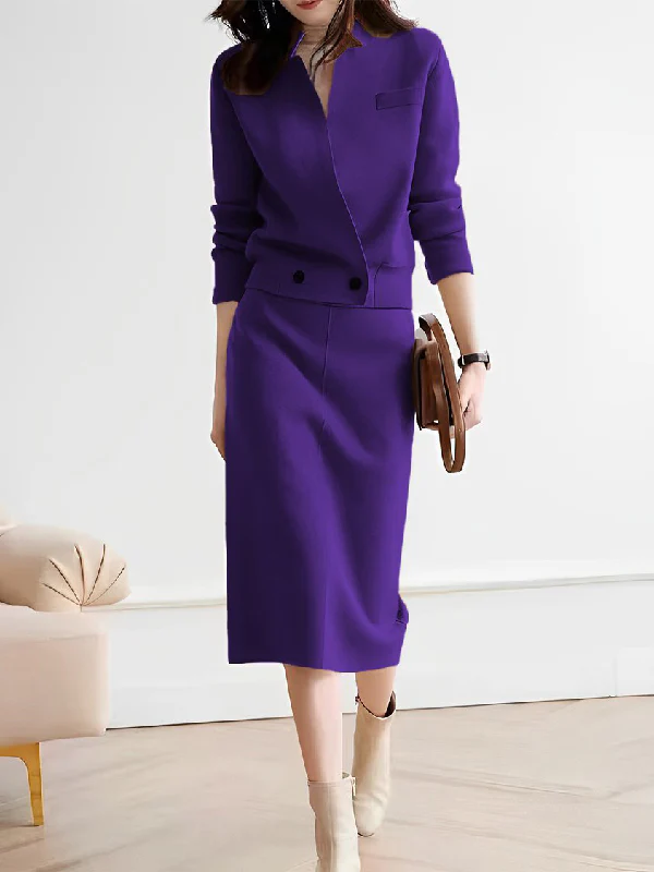 Solid Color Skirts Bottoms - Image 4