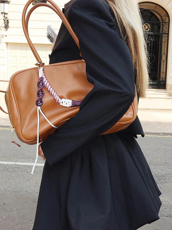 Solid Color Split-Joint Lapel Long Sleeves Blazer Suits + Pleated Mini Skirts Two Pieces Set - Image 6