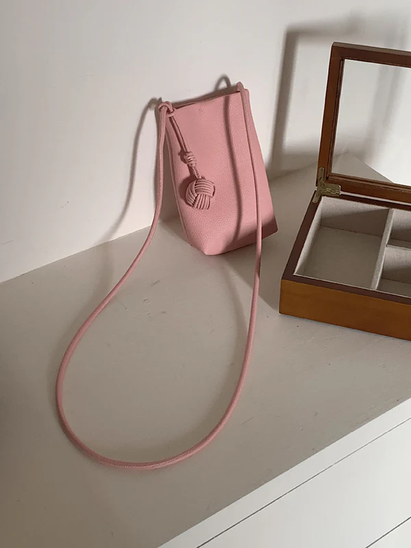 Solid Color Split-Joint Mini Bags Crossbody Bags Handbags - Image 11