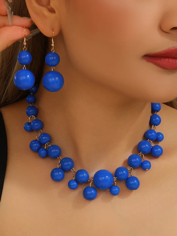Split-Joint Earrings Accessories + Necklaces Accessories Three Pieces - Image 3