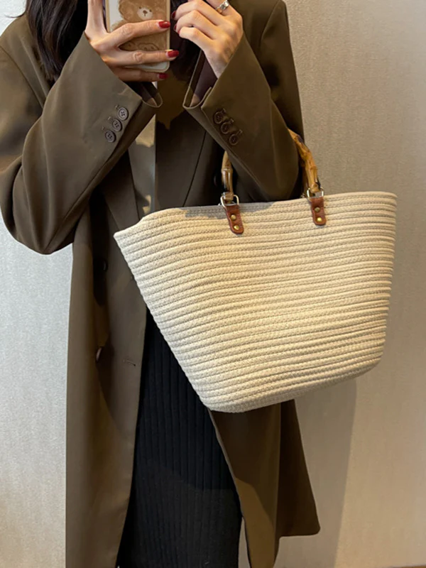 Split-Joint Leisure Fashion Handbags - Image 7