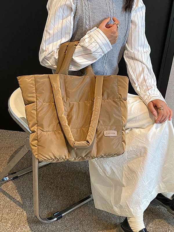 Split-Joint Padded Bags Handbags Tote Bags - Image 10