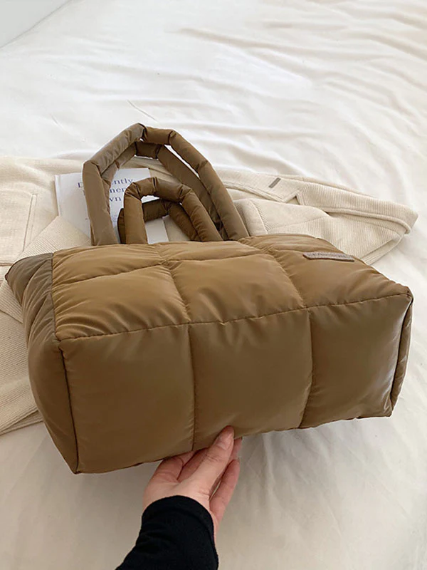 Split-Joint Padded Bags Handbags Tote Bags - Image 11