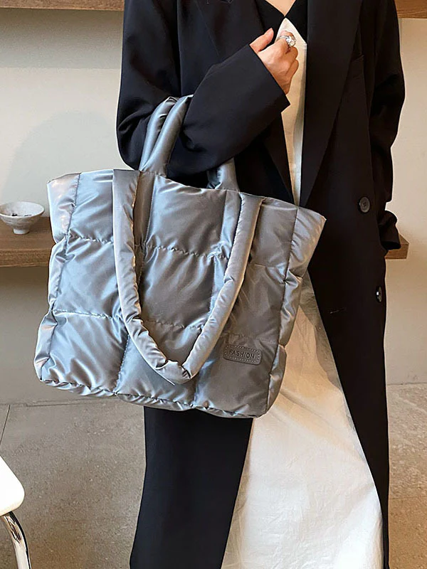 Split-Joint Padded Bags Handbags Tote Bags - Image 7