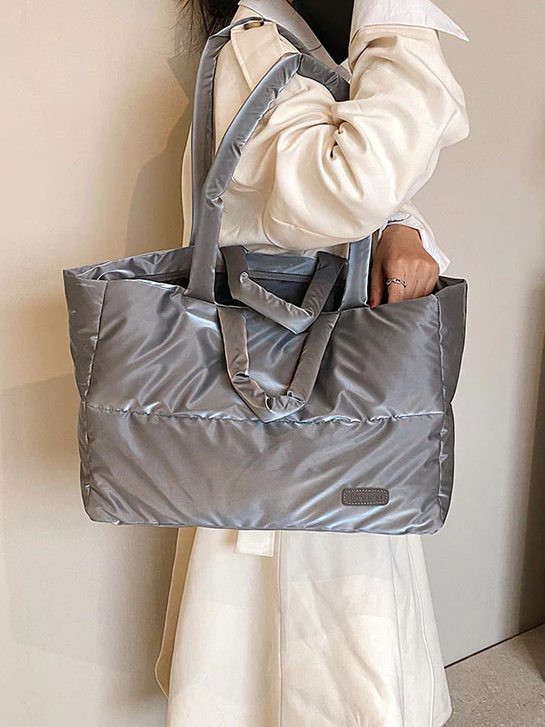 Split-Joint Padded Bags Handbags Tote Bags - Image 5