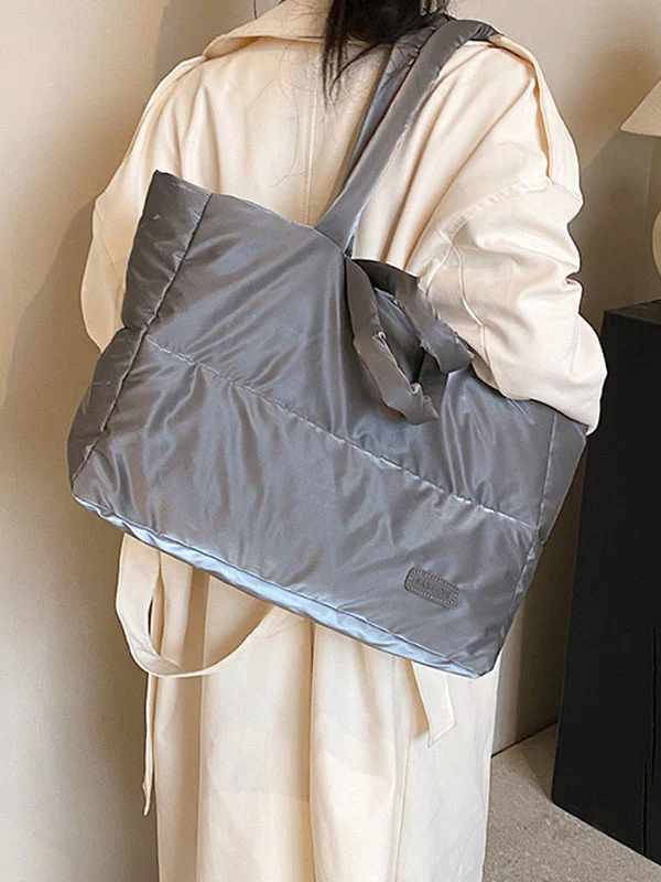 Split-Joint Padded Bags Handbags Tote Bags - Image 6