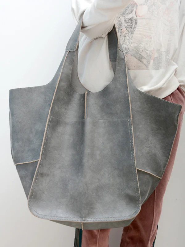 Split-Joint Tote Bags Handbags - Image 14
