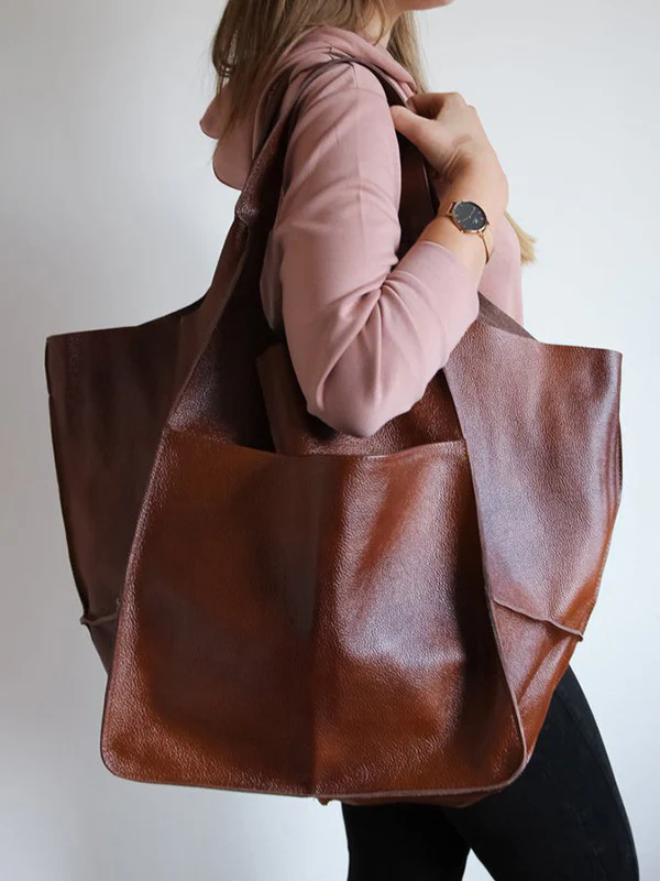 Split-Joint Tote Bags Handbags - Image 4