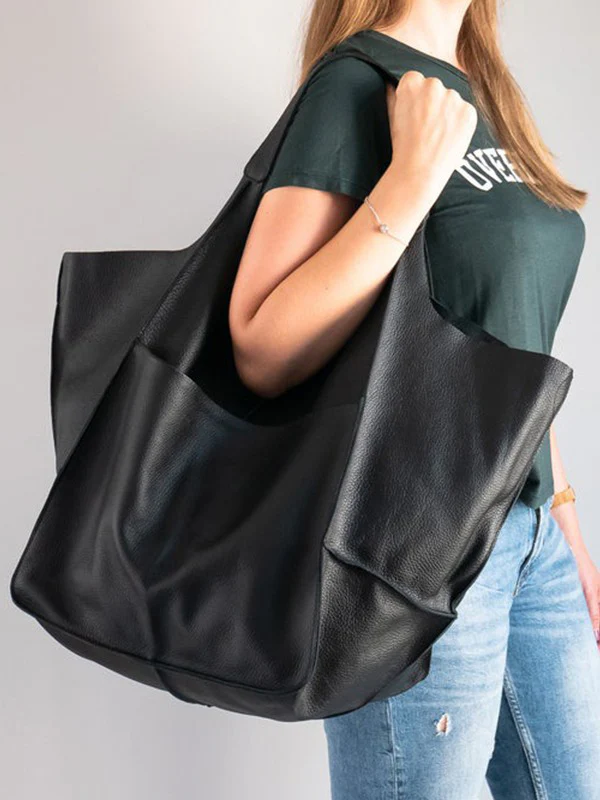 Split-Joint Tote Bags Handbags - Image 5