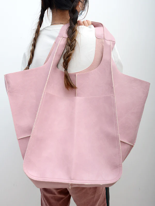 Split-Joint Tote Bags Handbags - Image 8