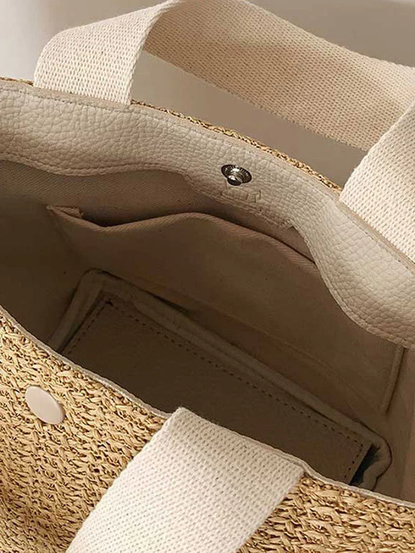 Split-Joint Woven Bags Bags Accessories Handbags - Image 10