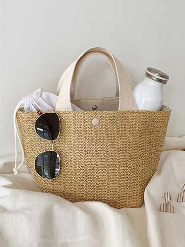 Split-Joint Woven Bags Bags Accessories Handbags - Image 8