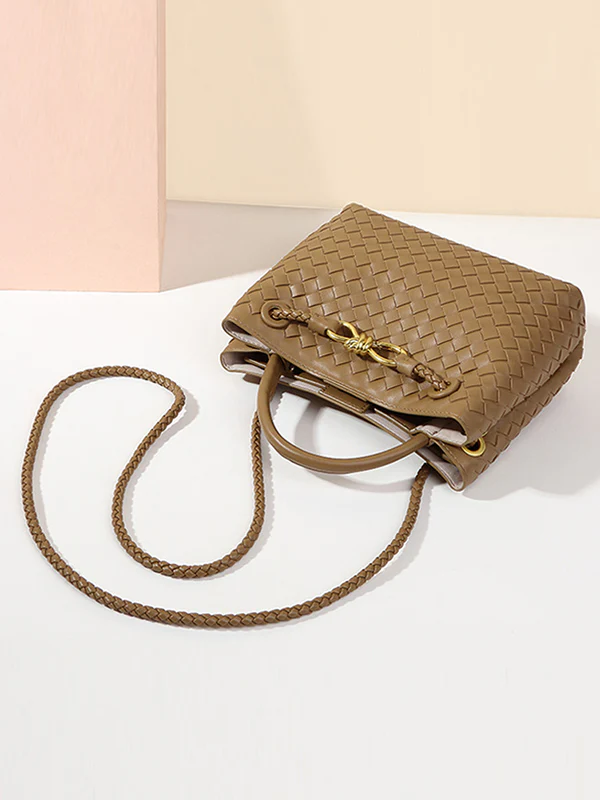 Split-Joint Woven Bags Crossbody Bags - Image 13