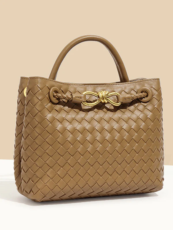 Split-Joint Woven Bags Crossbody Bags - Image 2