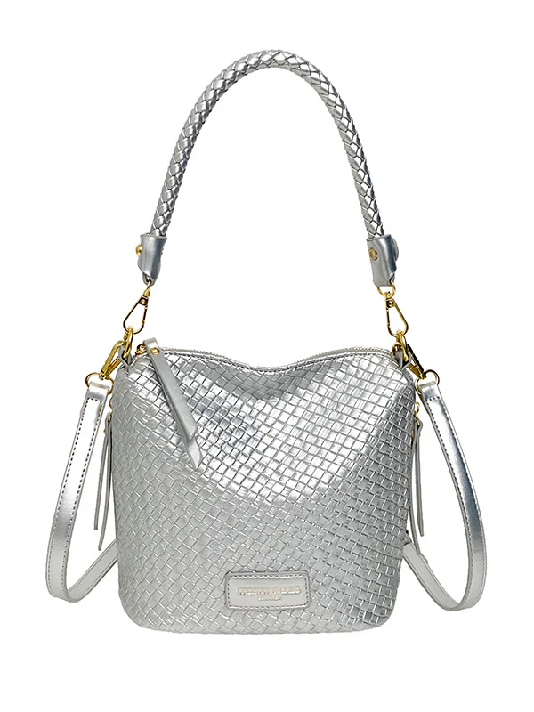 Split-Joint Woven Zipper Bags - Image 13