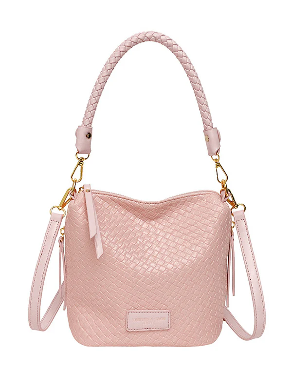Split-Joint Woven Zipper Bags - Image 14