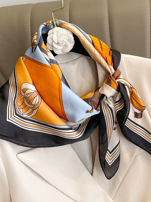 Square Animal Printed Scarfs&Hats - Image 4
