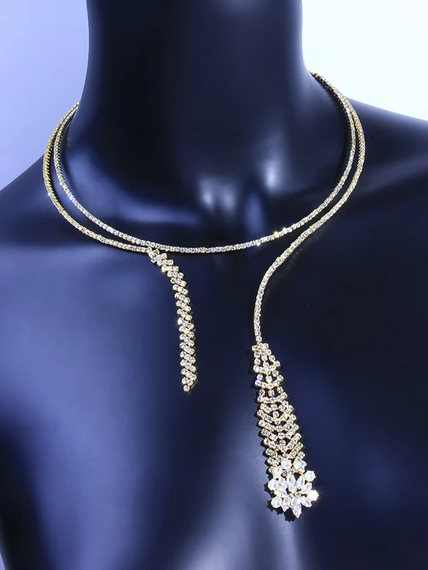 Statement Urban Rhinestone Necklaces Accessories - Image 2