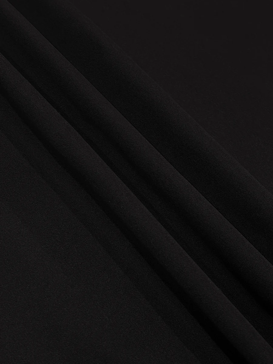 High Waisted Loose Pleated Solid Color Pants - Image 10
