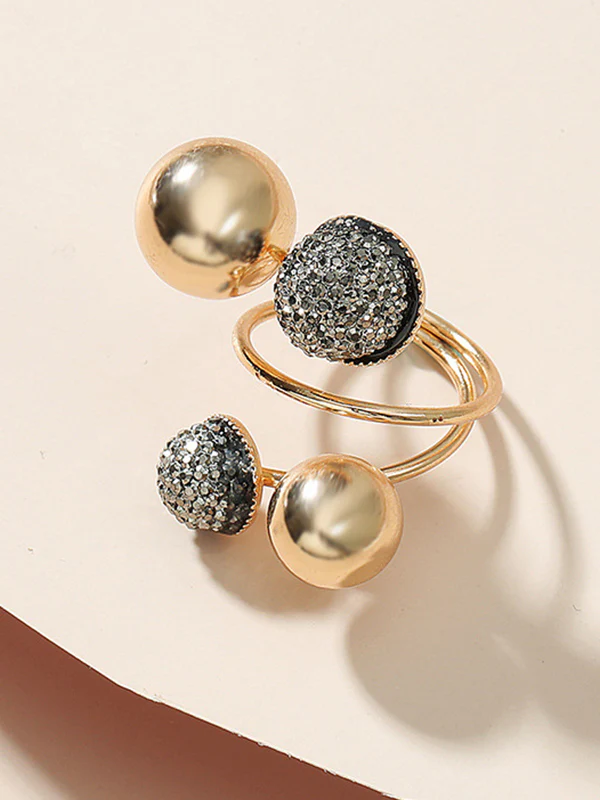 Stylish Selection Adjustable Geometric Rings Accessories - Image 5