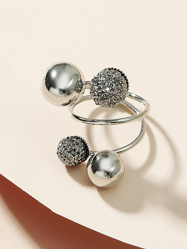 Stylish Selection Adjustable Geometric Rings Accessories - Image 6
