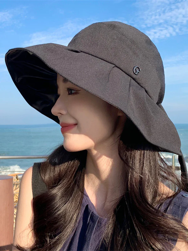 Sun-Protection Foldable Wide Side Hats&Caps - Image 10