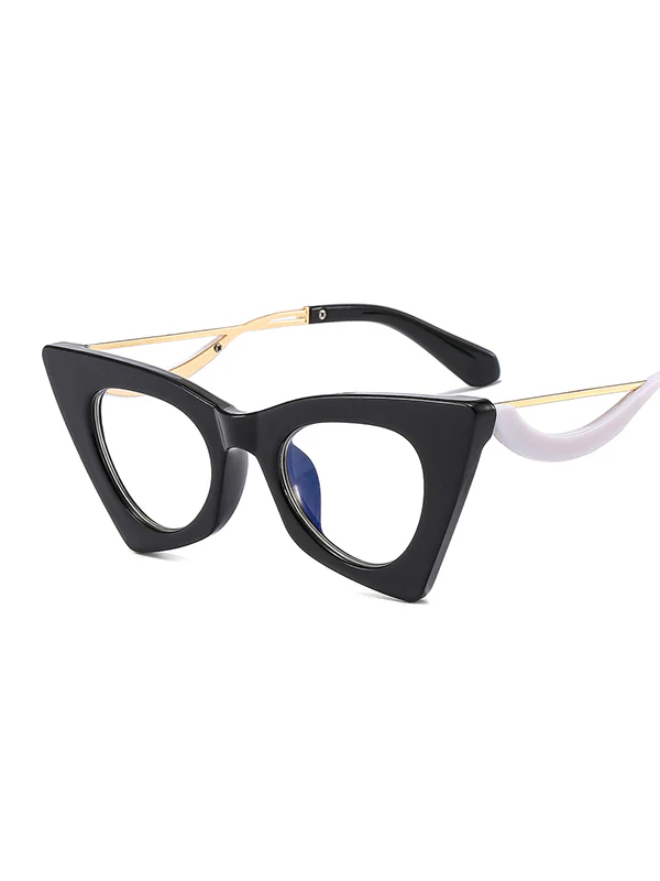 Sun-Protection Geometric Hollow Sunglasses Accessories - Image 2