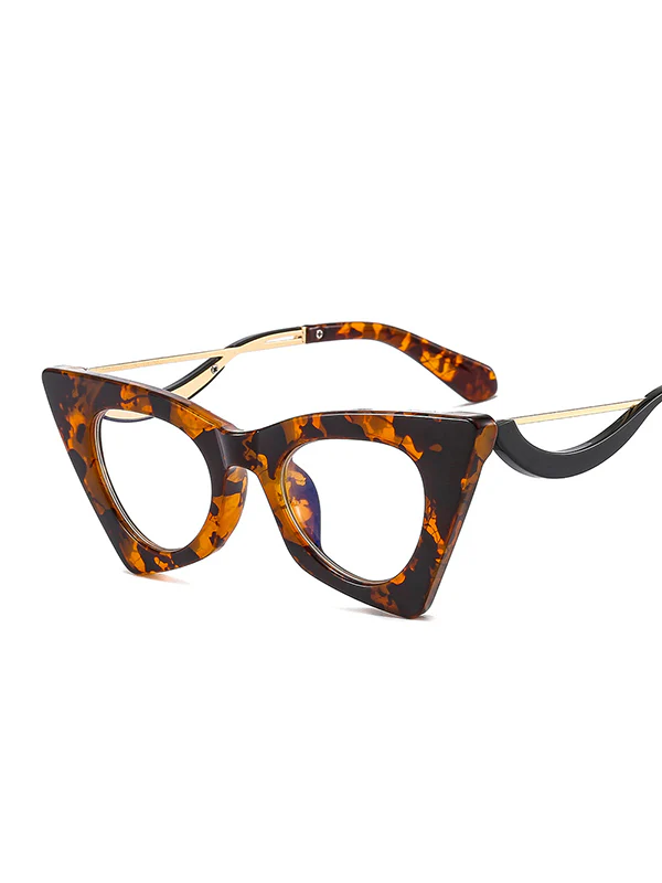 Sun-Protection Geometric Hollow Sunglasses Accessories - Image 4