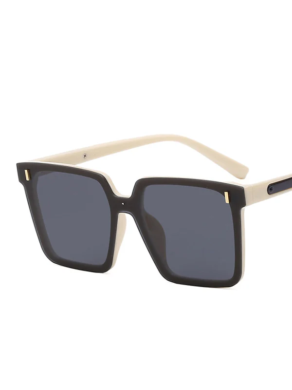 Sun-Protection Geometric Sunglasses Accessories - Image 5