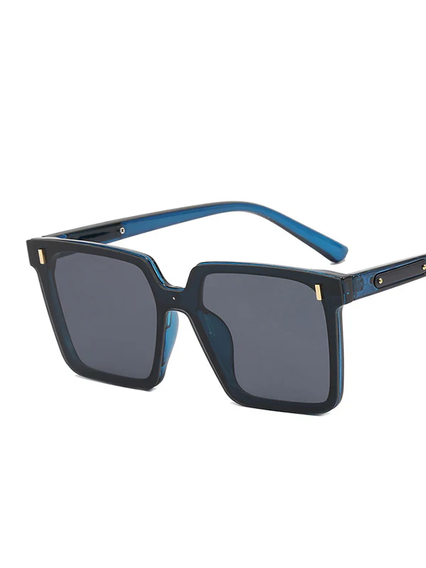 Sun-Protection Geometric Sunglasses Accessories - Image 7