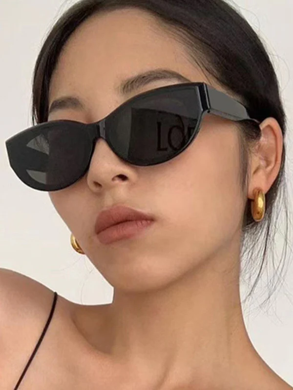 Sun-Protection Geometric Sunglasses Accessories - Image 3