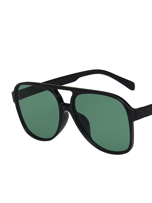 Sun-Protection Geometric Sunglasses Accessories - Image 12