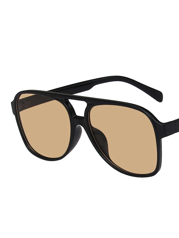 Sun-Protection Geometric Sunglasses Accessories - Image 6