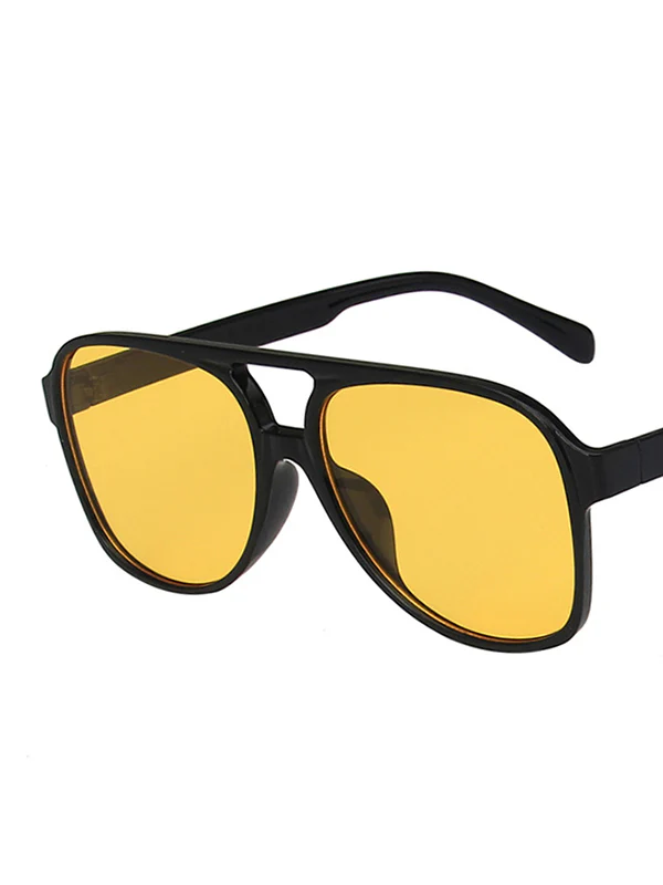 Sun-Protection Geometric Sunglasses Accessories - Image 7