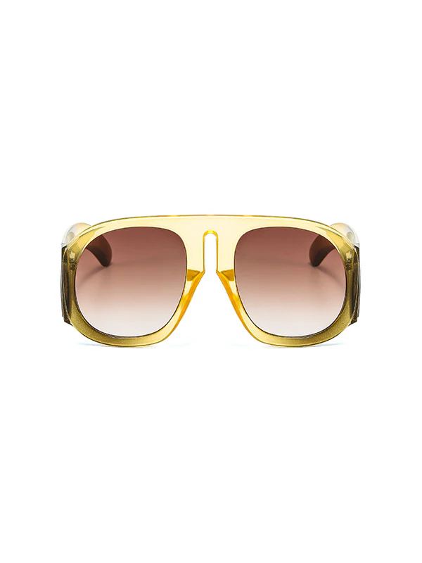 Sun-Protection Geometric Sunglasses Accessories - Image 10