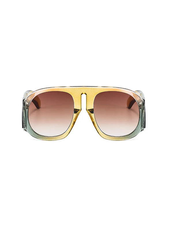 Sun-Protection Geometric Sunglasses Accessories - Image 11