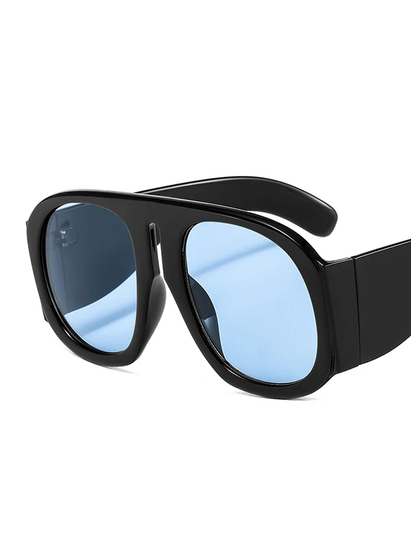 Sun-Protection Geometric Sunglasses Accessories - Image 4