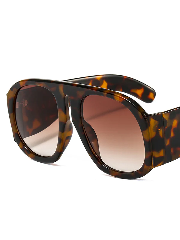 Sun-Protection Geometric Sunglasses Accessories - Image 7