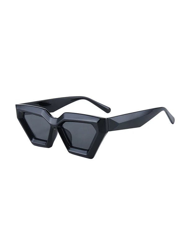 Sun-Protection Geometric Sunglasses Accessories - Image 2