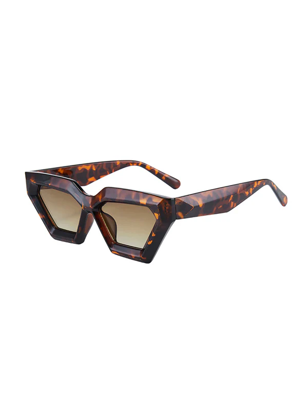 Sun-Protection Geometric Sunglasses Accessories - Image 4