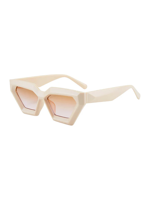 Sun-Protection Geometric Sunglasses Accessories - Image 6